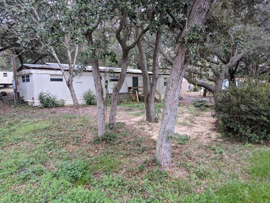 Motivated Seller! 2 lots in Choctaw Beach - 75 x 200! Currently mobile home sits on both lots. Single wide mobile home with addition, 3BR/2BA, kitchen, dining, living, washer/dryer hookup and outside deck is as-is. Another mobile home sits on lots which was used for storage is as-is. Each lot has its own septic tank, one never used. Seller will leave or remove all man-made materials from land per buyer's wishes. You build a nice house on both lots or build a home on each lot. Quiet street in Choctaw Beach and only 5 miles to the Mid-Bay Bridge, 11 miles to Destin and 15 miles to Eglin. Bay front park nearby.