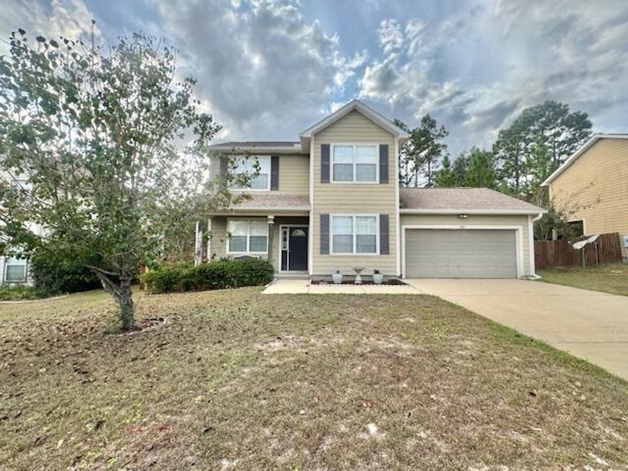 **Available NOW!!**Welcome to this charming 3-bedroom, 2.5-bath home, perfect for modern living. The inviting exterior features a well-maintained yard and a spacious two-car garage. Step inside to discover a bright and open floor plan, with warm wood-style flooring throughout the main level. The living area flows seamlessly into the dining space, ideal for gatherings or quiet evenings.The kitchen is designed for both style and function, featuring updated cabinetry, modern appliances, and ample counter space. Upstairs, you'll find generously sized bedrooms with plenty of natural light, including a large master suite complete with an ensuite bath and walk-in closet.Outside, enjoy a spacious deck overlooking the private, fenced backyard--perfect for outdoor dining or relaxation. This home combines comfort, convenience, and a welcoming atmosphere. Don't miss the opportunity to make it yours!

**All pets are registered via pet screening, and all assistance animals are verified through the same screening process.**

**Carpet cleaning & Admin Fee charged (if applicable)**

Tenant to verify all data. Please contact Sound Choice Real Estate to schedule a showing- 850-389-8533.

***Approval is based on several factors as follows***
- Rental History and Verification
- Employment History and Verification
- Credit History
- Criminal Background & Terrorist Database Check
- Pet Verification