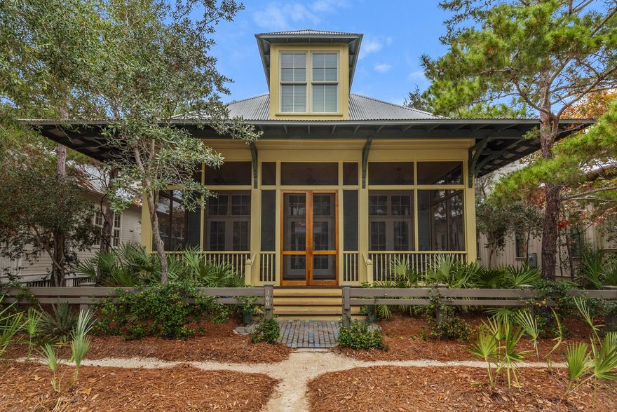 Located on the circle close to the new Camp WaterColor expansion (to include 3 new pools/lazy river and restaurant) and Wood Fern Park, this 4 BR/3.5 BA home offers spacious, open rooms and copious light. Lots of improvements and renovations made to this home. Expansive master bedroom and large bath is conveniently located on the first floor making full time living possible on just the first floor. A second Master Bedroom and Bath is located on the 2nd floor along with 2 additional bedrooms. Beautiful hardwood floors are well mantained. Living room has fireplace for those cool winter nights and is open to Kitchen and dining room with space to accommodate lots of family and friends. Abundant Storage space built-in under the stairway and upstairs attic, as well as,