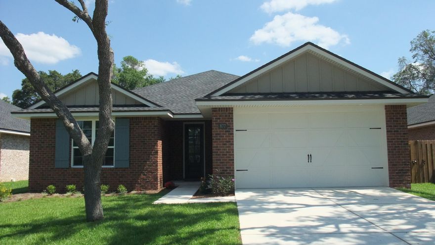 BEAUTIFUL 1 STORY BRICK HOME IN THE HEART OF FORT WALTON! LOCATED NEAR EVERYTHING! BEACHES, SHOPPING, BASES, ETC. THIS 3 BEDROOM, 2 BATH HOME, FEATURES CERAMIC TILE AND CARPET THROUGHOUT. THE FLOOR PLAN IS OPEN AND AIRY WITH THE KITCHEN OVER LOOKING THE LIVING AND DINING ROOMS! BRAND NEW STAINLESS APPLIANCES INCLUDING, BUILT-IN MICROWAVE AND DISHWASHER! 2-CAR GARAGE! WINDOWS HAVE IMPACT GLASS! NEIGHBORHOOD ALSO HAS UNDERGROUND UTILITIES.