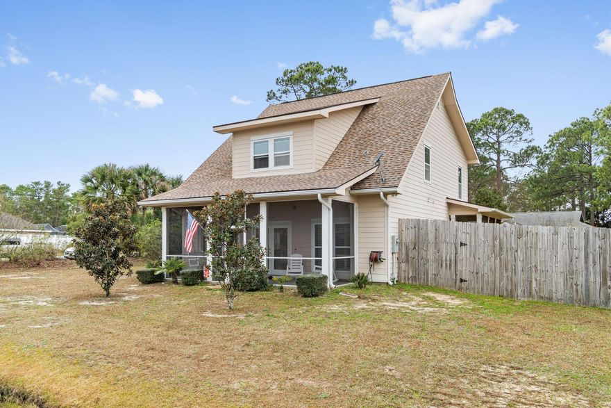 LOCATION! LOCATION! LOCATION! This custom built home sits on a corner lot and is just minutes from pubic beaches, parks and boat ramps. NO HOA! This home could be the perfect vacation rental or home for a growing family.