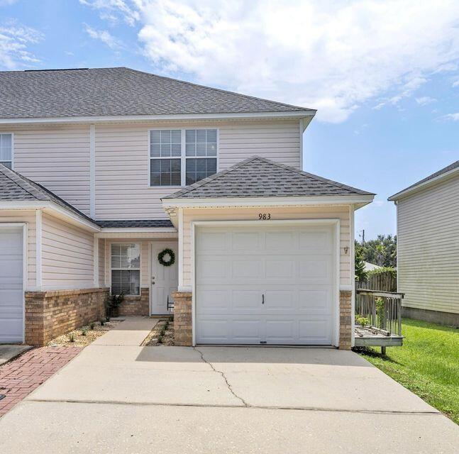 Synonymous with comfort and coastal charm, 983 Scenic Oak Lane in Fort Walton Beach offers an idyllic retreat in a sought-after location. This delightful townhouse boasts two spacious bedrooms and a total of two and a half well-appointed baths, ensuring ample space for relaxation or entertaining guests. Encompassing 1,248 square feet, the thoughtfully designed interior seamlessly blends functionality with style, providing the perfect backdrop for modern living. With an approved pet application, this property will accept 1 dog, up to 50lb - No cats - the pet fee is $350 1 time and $10 per month. All Coastal Realty Services residents are enrolled in the Resident Benefits Package (RBP) which includes renters insurance, HVAC air filter delivery (for applicable properties) and our best-in-class resident rewards program, and much more! More details upon application.
Please contact the office (not the listing agent below) directly at 850.244.2100 for additional information. Showings can be scheduled via the website www.CoastalRealtyServices.com. Prior to us processing an application on a rental property, we do require the rental to be viewed by the applicant or a representative of the applicant.