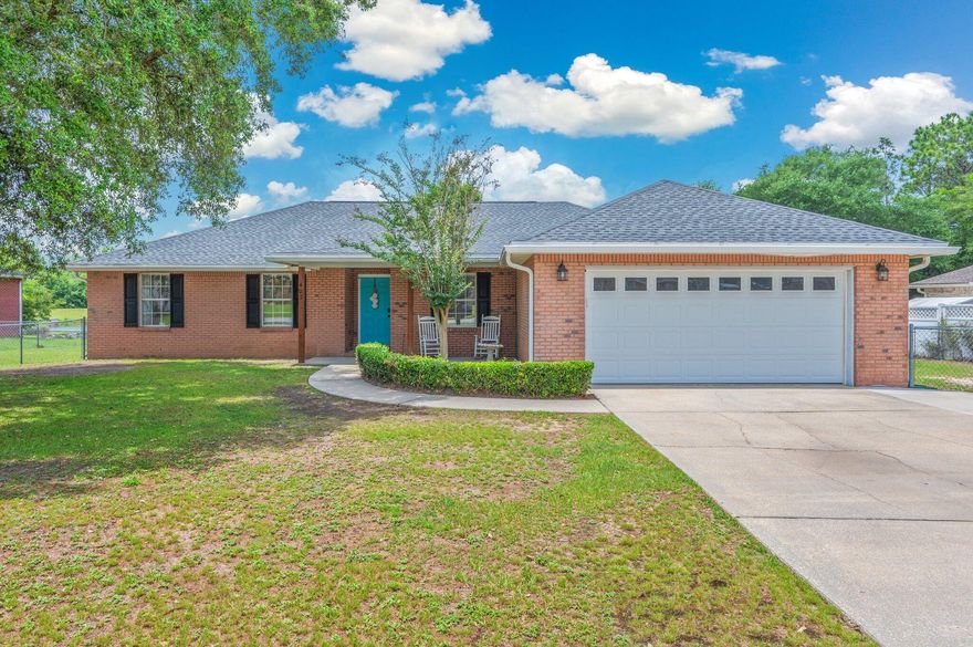 2.75% Assumable VA Loan!  Nestled on nearly half an acre of flat, usable land, this beautiful lakefront property offers the perfect blend of peaceful outdoor living and modern convenience. Whether you're sipping coffee by the firepit, launching your kayak from your backyard, or simply soaking in the serene water views, this home is designed for those who crave a connection to nature without sacrificing comfort.Step inside to discover a bright, open layout ideal for entertaining or relaxing, featuring granite countertops in both the kitchen and bathrooms, no carpet anywhere, and stylish flooring throughout. Recent updates include a new HVAC in 2020 and a new roof in 2021, offering peace of mind and energy efficiency for years to come. Outside, enjoy your personal slice of paradiseplenty of space for garden, play area, or even a pool. Sit around the backyard firepit, launch your kayak from the shore, and take in those serene lake views.

Located in South Crestview, you're convenient to schools, shopping, and have an easy commute to Eglin AFB and the beaches of the Emerald Coastall while benefiting from low county taxes.