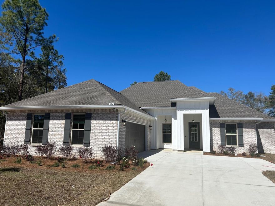The KLEIN III H in Bird Song at Hammock Bay community offers a 4 bedroom, 3 full bathroom, open design. Upgrades added (list attached).  Features: double vanity, garden tub, separate custom tiled shower, and walk-in closet in master bath, tray ceiling in master bed, kitchen island, walk-in pantry, boot bench in mudroom, recessed lighting, crown molding, framed mirrors, smart connect WIFI thermostat, smoke/carbon monoxide detectors, landscaping package, architectural 30-year shingles, flood lights, and more!Energy Efficient Features: water heater, electric kitchen appliance package, vinyl low E windows, & more! Energy Star Partner.
