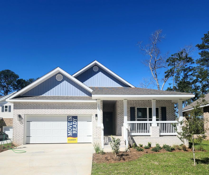 Limited Homesites Remaining! New construction at Live Oak Harbor located in Freeport, Florida. This beautiful new community features heavily wooded lots, Less than half a mile to the Freeport Marina and on LaGrange Bayou. This community is perfect for anyone who wants to enjoy the benefits of living by the water with the feel of a private neighborhood.  The 'Delray' plan features a spacious back porch, Hardie siding, 9' ceilings, EVP flooring, Ivory shaker style cabinetry in the kitchen and bathrooms, quartz countertops, and a modern tile shower.  This energy efficient home offers 'Home is Connected' Smart Home package, DEAKO switches, 1-year builder warranty and 10-year structural warranty. Pictures, photographs, floor plans, elevations, features, colors and sizes are approximate for illustration purposes only and will vary from the homes as built. Home and community information including pricing, included features, terms, availability and amenities are subject to change and prior sale at any time without notice or obligation.