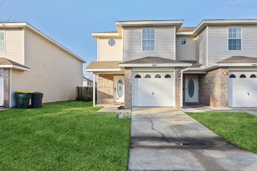 Beautiful, end unit 2 bedroom 2.5 bathroom townhouse with 1-car garage in central Fort Walton Beach. This home has been meticulously kept by the current owners. The beautiful warm tones flow throughout the entire home. The open feel from the kitchen to living room provide you a the perfect entertaining space. One of the best parts of this home is the two primary bedrooms upstairs! Each bedroom has a private ensuite and fantastic for privacy. The private backyard is fully fenced with a patio! Another great thing about this home is the centralized location. Hurlburt, eglin, and shopping are within just a few miles! Come see this move in ready, spacious, and conveniently located townhome in Fort Walton Beach!