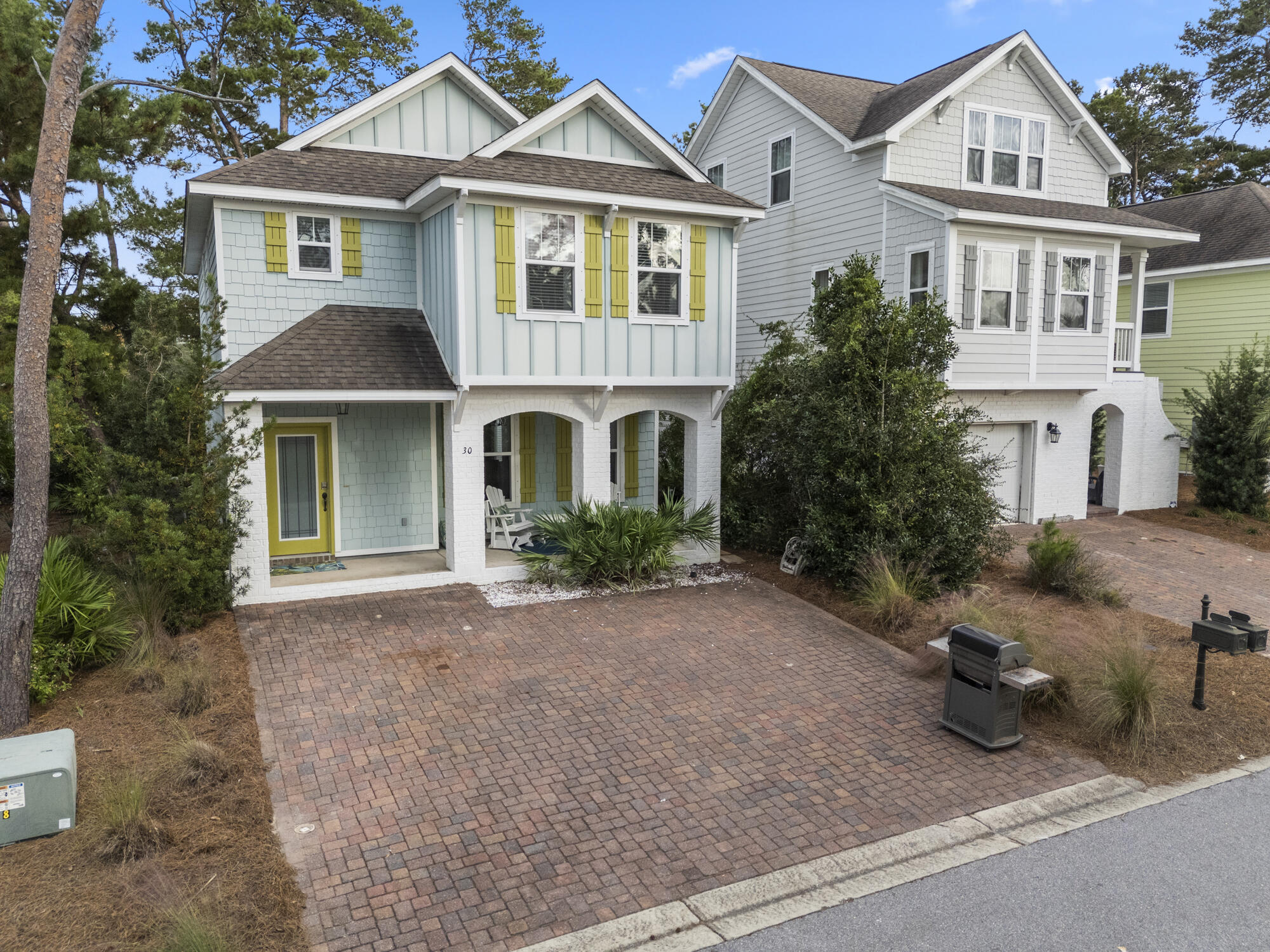 Discover the epitome of coastal living with this stunning 3-bedroom, 3-bathroom home, offered fully furnished and turn-key ready. Located just steps away from the highly coveted Rosemary and Alys Beaches along scenic Highway 30A, this property provides unparalleled access to the best of beachside living.Enjoy a leisurely half-mile bike or golf cart ride to the largest beach access point in Walton County, where you can unwind on the pristine white sands of the Gulf of Mexico. For nature enthusiasts, Camp Helen State Park is a short drive away, offering activities such as paddling, kayaking, birdwatching, and fishing on Lake Powell, one of North America's largest coastal dune lakes, spanning nearly 800 acres. In addition to the natural beauty and outdoor adventures, you'll be conveniently close to 30Avenue, home to some of the finest dining and shopping experiences in the area.
Whether you're looking for a permanent residence or a lucrative investment opportunity, 30 Sandpine Loop is the perfect choice. Don't miss out on this exceptional property!