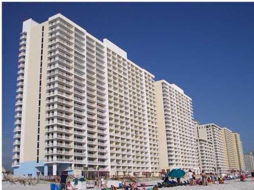 The pinnacle of Gulf front living, this fully furnished, 3 bedroom, 2 bath condo at Majestic Beach Towers is a must see. The prime 2nd floor location allows for unsurpassed views of the Gulf of Mexico just as they would be from a multimillion dollar beach house. This large, very clean condo offers a spacious floor plan and with seaside inspired interiors.. The property features upgrades such as tiled living area and new custom granite counters! Majestic has some of the best, most consistent rental income on the beach. Majestic Beach Towers is truly THE resort destination featuring - 3 large outdoor pools, 2 large heated indoor pools, 2 kiddie pools, 3 hot tubs, H2O poolside bar & grill, Visions martini bar, deli/starbucks, state of the art fitness center with his/hers steam & sauna,