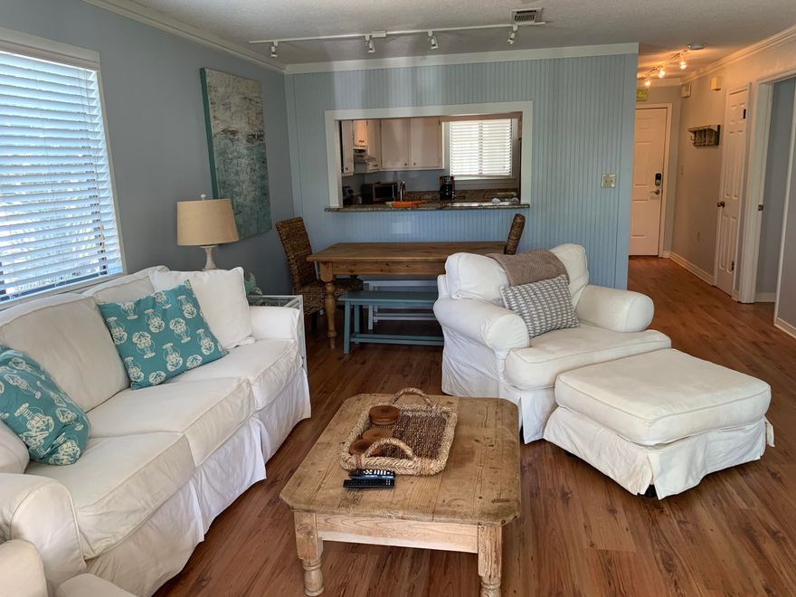 Turn key 1 bedroom condo in sought after Grayton Beach. These opportunites are rare and the best part is the beach access to the Grayton Beach State Park is right out your door.Gulf peek from your private balcony and only six units in the entire complex.Heavy rentals booked all summer so plan for a Saturday turn showing.Sold AS IS and all measurements are estimates and should be verified by buyer.