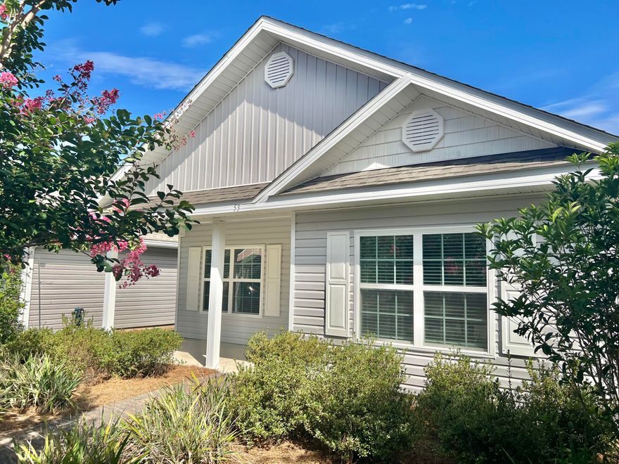 Welcome Home in popular Hammock Bay! Florida cottage available for lease in the heart of Freeport! Home is located walking distance to clubhouse, multiple pools, fitness center, tennis, pickle ball, basketball, and playground. The open floor plan features large kitchen island & includes 3 bedrooms, 2 bathrooms and a two-car garage. Landscaping, yard maintenance, cable TV, & recreational amenities are included. You will find hiking and biking trails, dog parks and the city park, complete with additional playground, soccer and baseball fields. In addition, the General Store at the town center offers snacks and light grocery shopping.