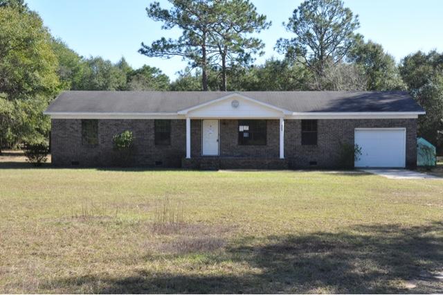 REO. This cute three bedroom, two bathroom home is located on a quiet street. With a little work, this home can be great. Property sits on just over two acres of wooded land, great for those who enjoy country living. Home contains a one car garage and the backyard provides a yard building for any additional storage. Buyer to verify measurements.