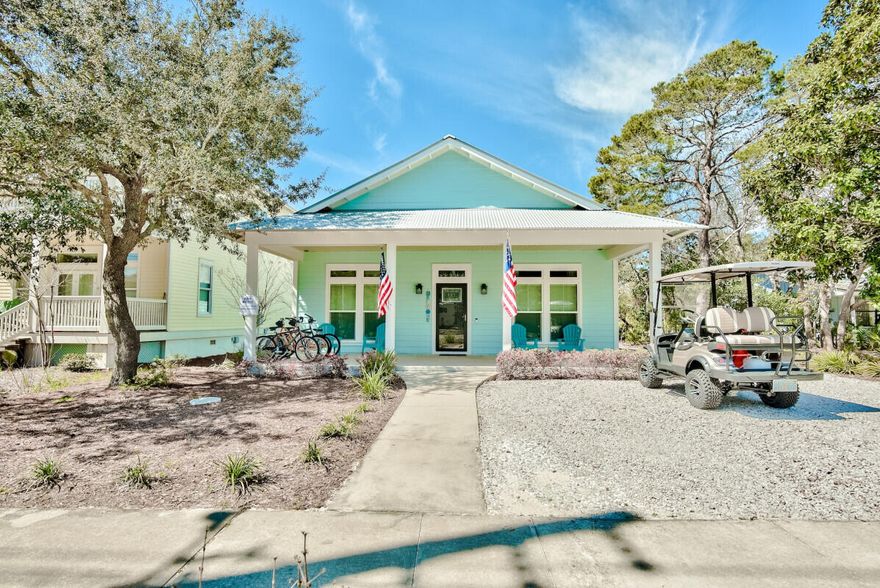 Welcome to ''Aqua Waters'', a TRUE turnkey short term vacation rental, or a fantastic primary or 2nd home. Quality constructed home, built in 2015, and updated in 2020. The 2020 updates include a private pool, 500SF pool house, and privacy fencing. All new furniture in 2020, as well as new carpeting in bedrooms, indoor and outdoor paint.The property comes fully furnished and rental ready. Also included in the sale, a $15,000 street legal 4 seat golf cart.
The current owners use the home as a vacation rental, 6 months per year (April to October), and as there personal home 6 months per year (October to April).  This home has been meticulously kept by the owners, make your appointment and come see your perfect new home! Pride of ownership!