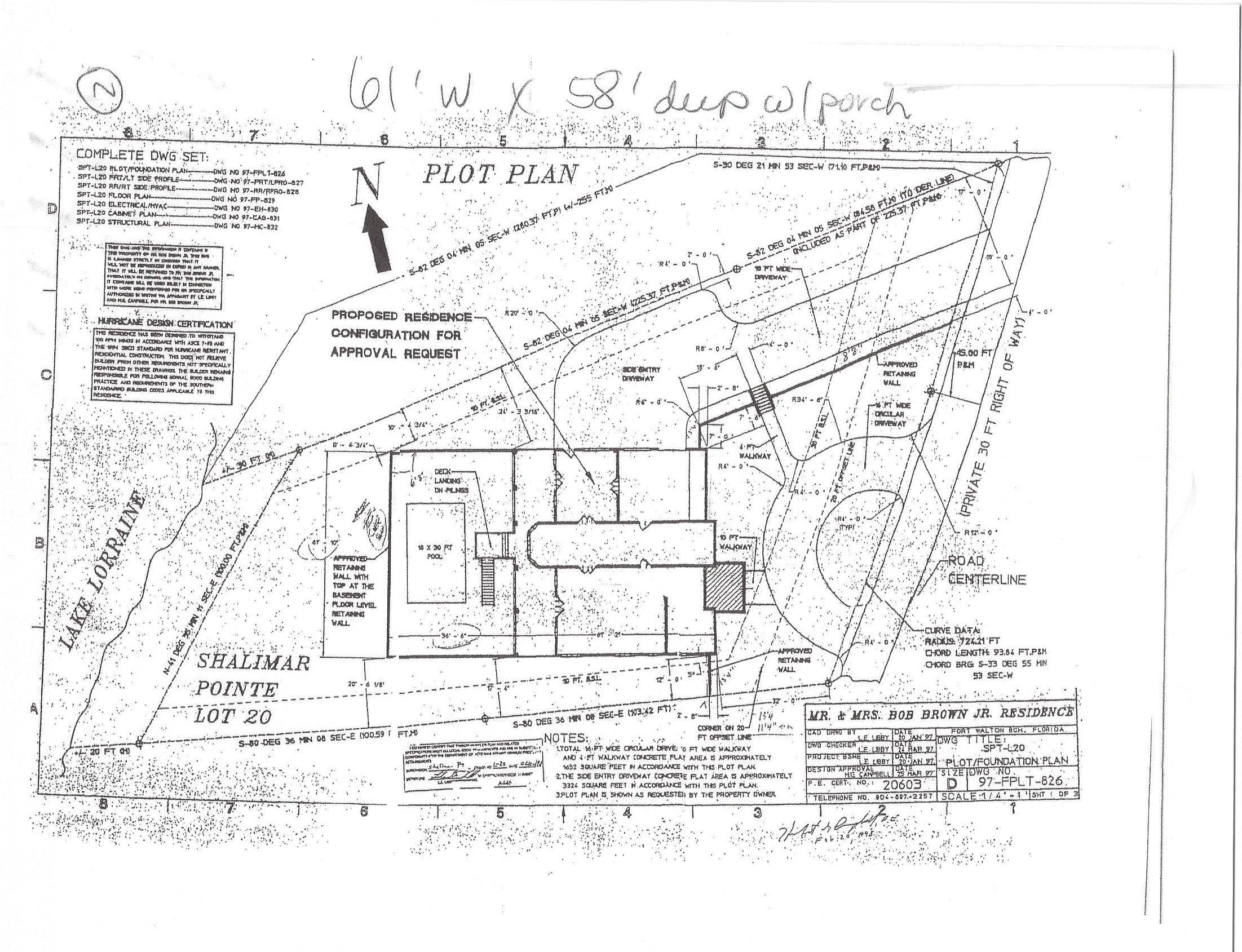 SHALIMAR POINTE S/D - Land