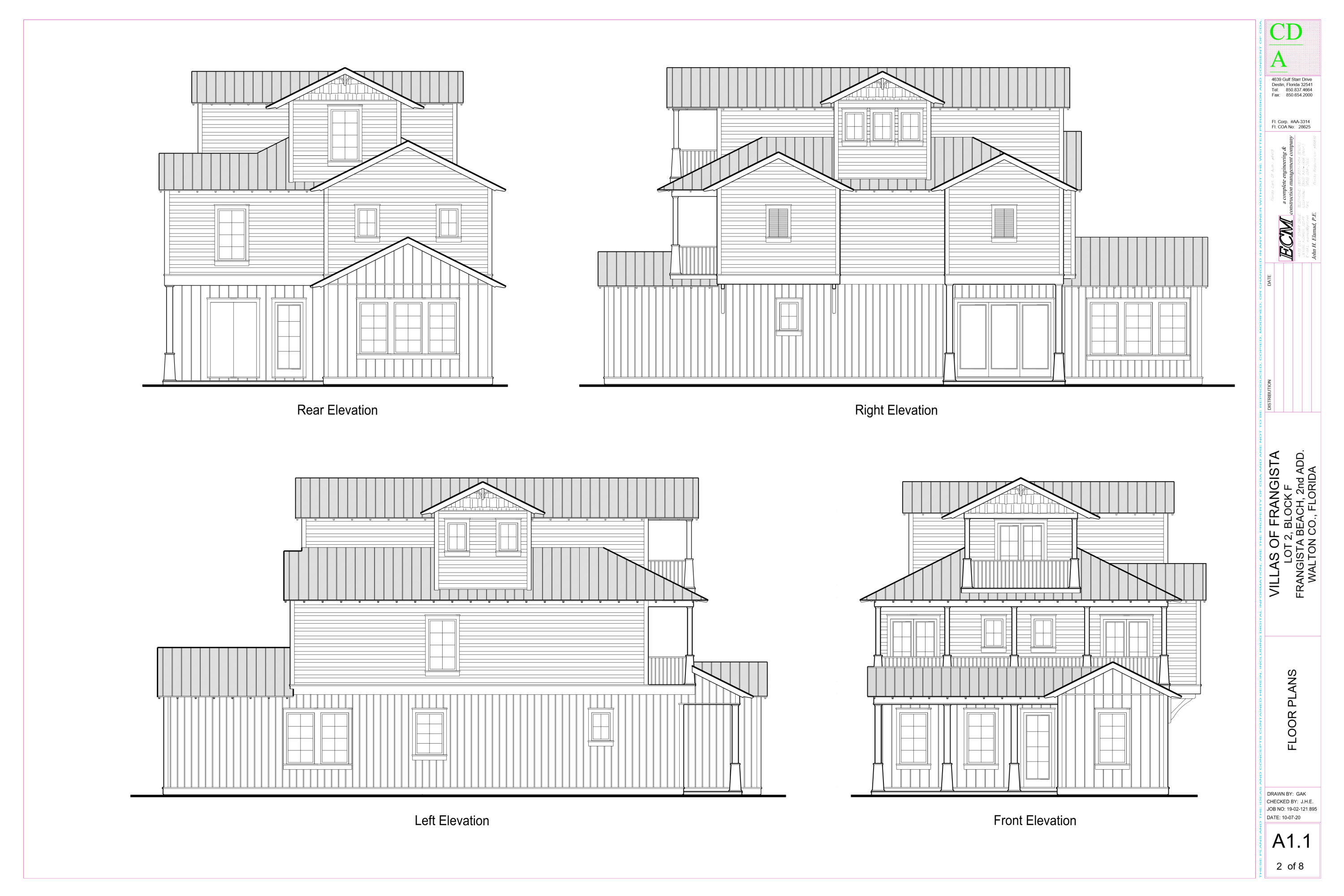 PRE- CONSTRUCTION OPPORTUNITY IN FRANGISTA BEACH! This oversized beach home will boast 8 bedrooms, 9 bathrooms with a private heated pool, deeded beach access and parking for 5 cars. The home is being sold fully furnished and rental ready. Get in now and choose your finishes! Construction set to be complete late summer of 2021.