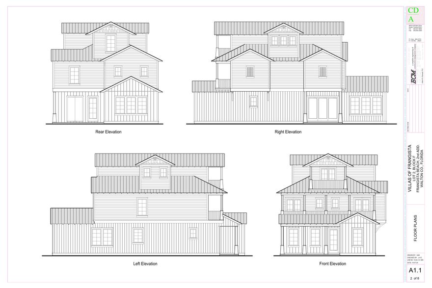 PRE- CONSTRUCTION OPPORTUNITY IN FRANGISTA BEACH! This oversized beach home will boast 8 bedrooms, 9 bathrooms with a private heated pool, deeded beach access and parking for 5 cars. The home is being sold fully furnished and rental ready. Get in now and choose your finishes! Construction set to be complete late summer of 2021.