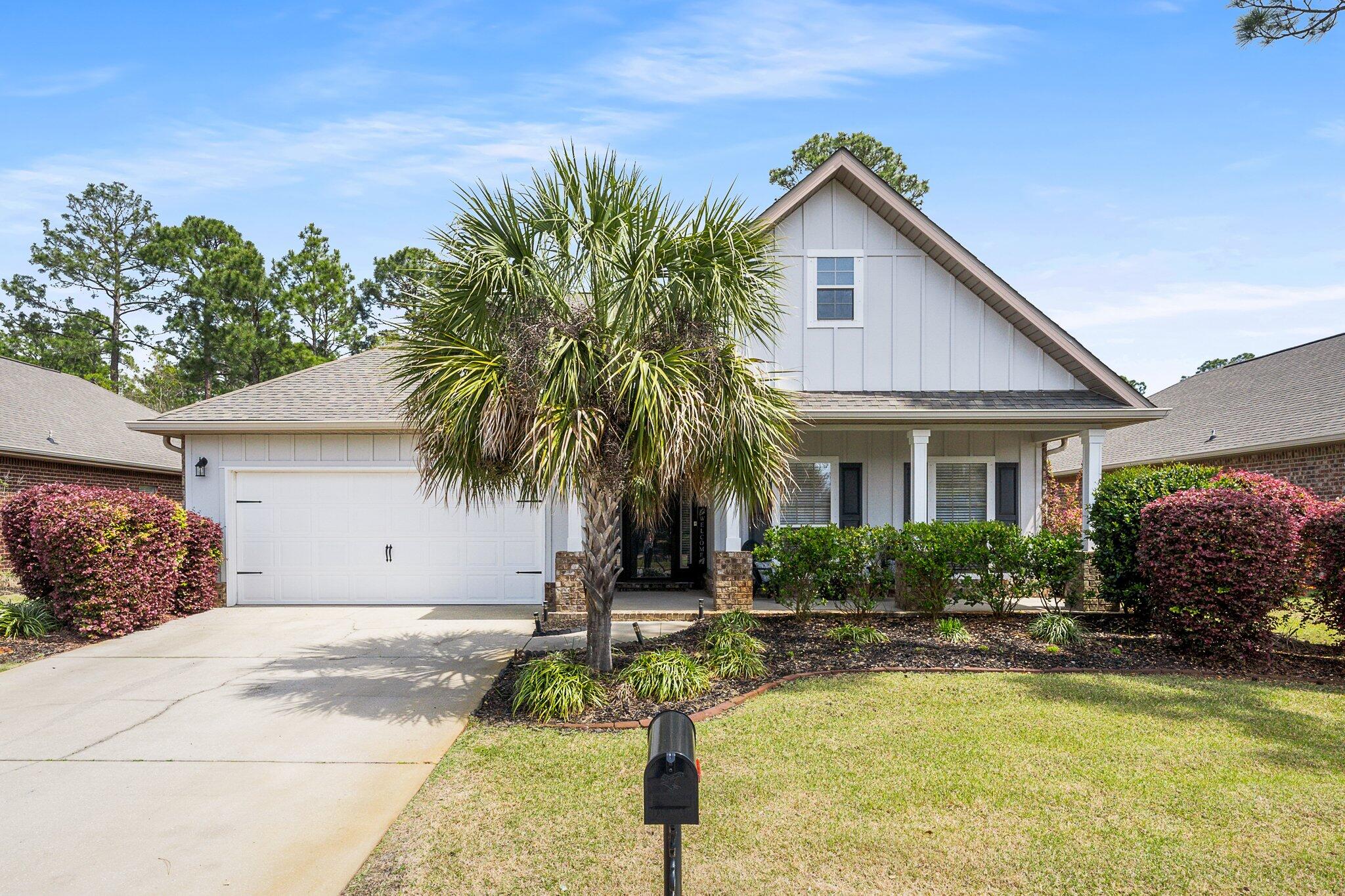 This beautiful floor plan features 3 bedrooms and 2 baths and has dark hardwood floors and tile throughout. The kitchen has top-of-the line stainless appliances, granite countertops, tile backsplash, and dark wood cabinets. The spacious master suite offers a place of quiet relaxation that includes a sitting area and a roomy master bath with a whirlpool tub. The backyard is perfect for entertaining, with both a screened in backyard patio and and open extended area, fenced, and backs up to a state forest. Landscaping included. Whispering Lake is a beautiful community and is centered around a tranquil fresh water lake that is perfect for fishing. Conveniently located in Santa Rosa Beach, Whispering Lake is just minutes from the beautiful white sand beaches, an upscale grocery, area favorite restaurants, golf, shopping and the local hospital, making this the perfect place to call home.
**Not furnished
A Rental Application Fee of $80 for each applicant will be collected to initiate a screening and criminal background check as part of the application evaluation process. Beach Sunsets Inc charges a Resident fee of $25 per month payable with rent. This charge is designed to provide convenience and professional service to each tenant(s). Pet Security Deposits are $500 PER PET and refundable if there is no damage at lease end. Pet Rent is $25 PER PET per month. At lease execution, security deposit(s), pet security deposit(s), and any lease required prepaid rent are due and payable. Your first rent payment is made the day you move in and due the 1st to 5th of each month thereafter.