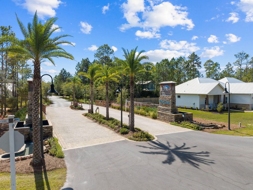 Large 1/4 acre lot backing up to preserve to build your dream home in one of the fastest growing neighborhoods in South Freeport. Convienient to the beaches of 30A, Bear Creek is located in the rapidly growing city of Freeport. Amenities within this Gated Community include tennis courts, pickle ball courts, fitness center, a playground, and pool.