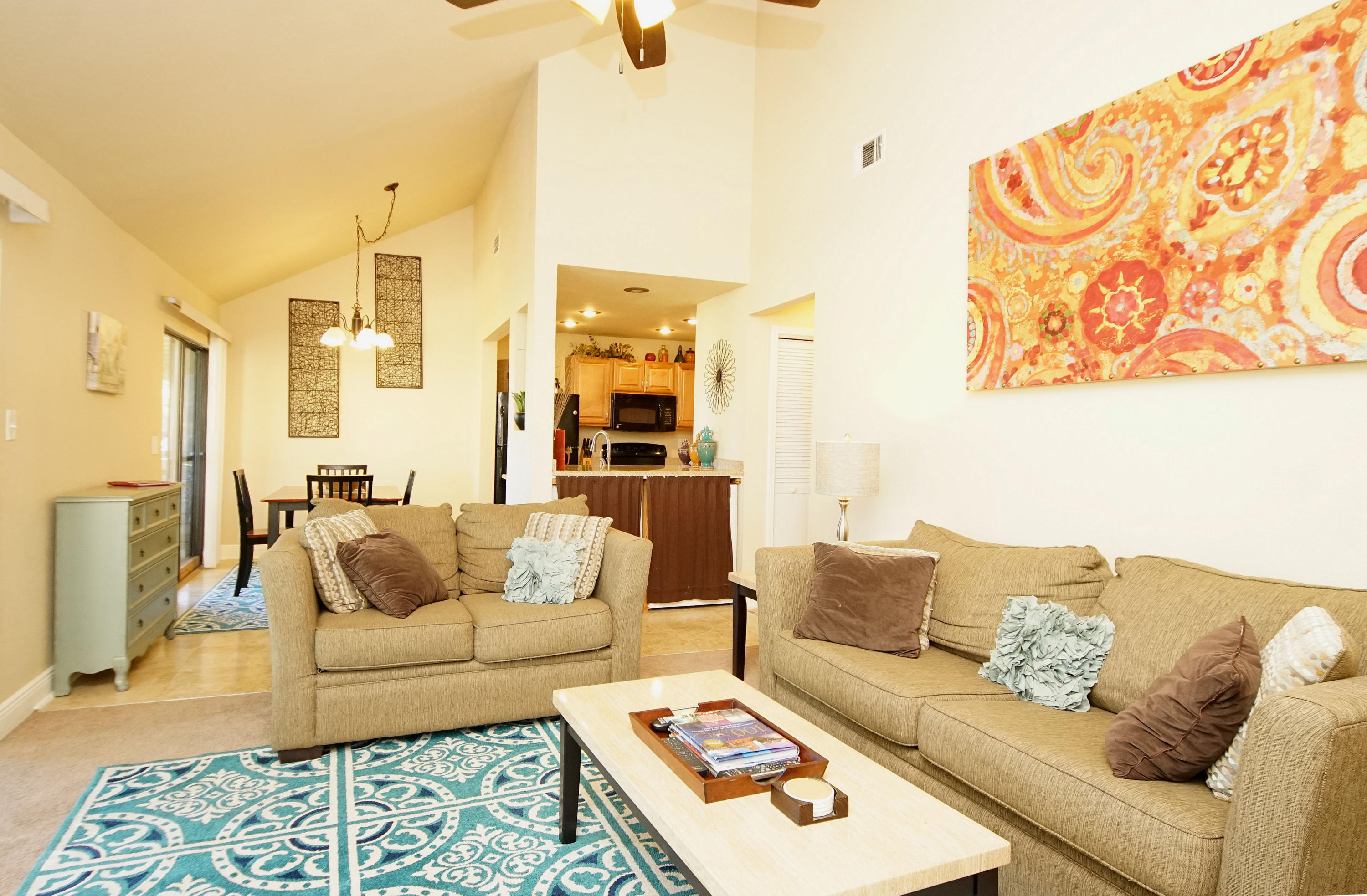 28-32K VRBO Established Rental Income! Right on the Golf Course Immaculate Condo.Granite countertops, marble flooring, Condo was completely renovated in 2011 and all higher end appliances were put in then. Comes completely furnished!Very cute and cozy with motivated seller!2014-$31,864.002015- Long Term rental2016- $28,846.00 Must see!