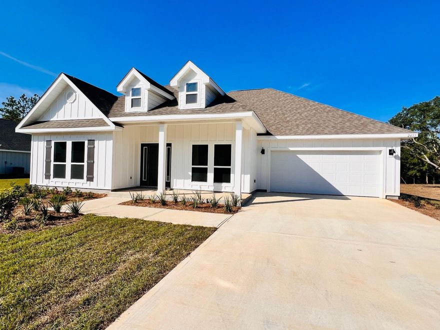 COMPLETED & MOVE IN READY NOW!  FABULOUS McKenzie, stunning open spacious design with 5 beds., 3 baths, formal dining & trey ceilings give an extra elegant look. Beautiful kitchen with a lg. island bar, awesome Granite, undermount sink, stainless appliances, smooth top range, built in microwave, quiet dishwasher & lg. pantry. Spacious & gorgeous bedroom-1 with the adjoining bath has Granite double vanity, undermount sinks, garden tub & 5' shower. The most up to date EVP wood look flooring throughout with Frieze carpet in the bedrooms. You will enjoy the Smart Home 'CONNECT' system that includes SEVERAL nice Smart Home devices for your convenience. Popular & very durable Hardie exterior completes this stylish upscale home located in fast-growing N. Crestview. Great Curb Appeal.  Must See.