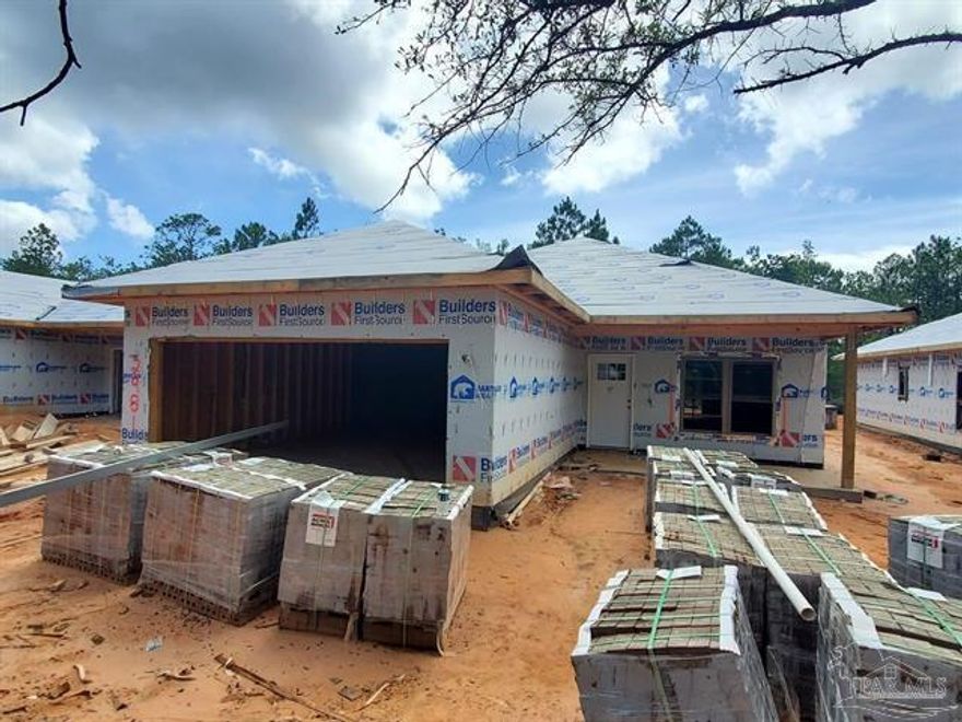 Beautiful new construction home in the booming area of Avalon Blvd. This well thought out plan features over 1600 square feet with 4 bedrooms, 2 baths and a 2 car garage. The large covered porch welcomes you home. Upon entry through the foyer is bedroom number 1, which can be used as a flex space, making a great play room or office. The other 2 bedrooms are conveniently located at the front of the house with laundry room and full bath. Just beyond the foyer is the open kitchen which overlooks the spacious family room and dining area. The kitchen features a large island, granite countertops and makes the perfect space for family gatherings.