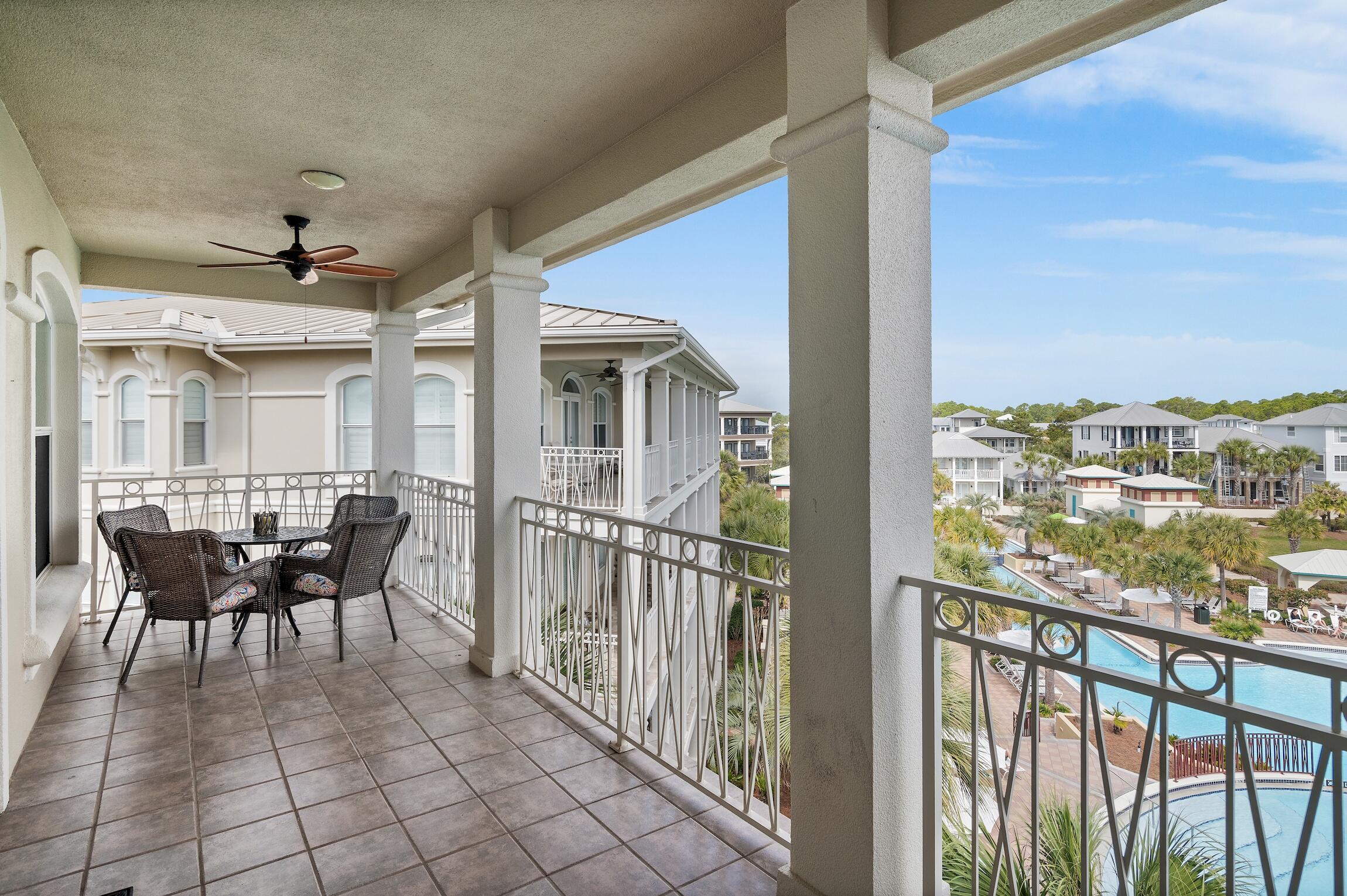 Welcome to your new beachside retreat in the Villas at Seacrest Beach!This condo offers 3 beds and 3 full baths, spread across a spacious 1,944 square feet. You'll find everything you need for comfortable living right here. Step inside to discover a freshly painted interior with brand new floors that give the space a modern and inviting feel. The kitchen has been recently updated, ensuring you have everything you need to whip up delicious meals. Located on the top floor, this unit offers privacy and tranquility. Step out onto your private covered balcony overlooking the center of the expansive 12,000-sq.-ft. resort style community lagoon pool - the perfect spot to relax and unwind.Situated between Rosemary and...