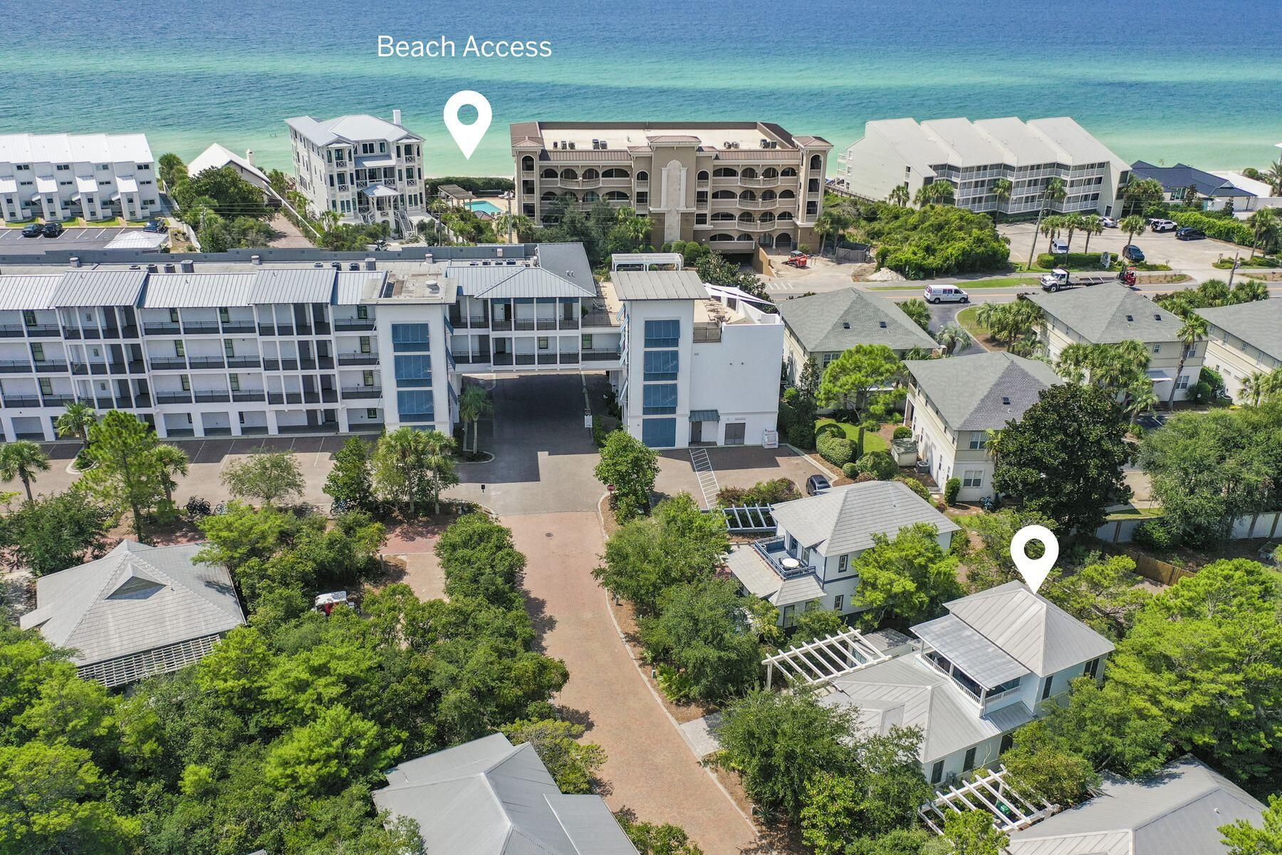 Don't miss out on this extraordinary coastal cottage retreat, situated just moments from the deeded beach access and a couple stone throws from the community pool. This exceptional property won't stay on the market for long. It's an ideal investment for those who appreciate the intrinsic value of being near the beach, not only for their family's enjoyment but also for lucrative rental income potential. Experience the epitome of coastal living with this meticulously maintained home that is the second closest to the beach in the charming neighborhood of Magnolia Cottages by the Sea. This charming home is sold fully furnished, excluding a few items and boasts an impressive array of features, including deeded beach access, a heated community pool, low HOA fees, recent exterior... paint job, updated appliances including the range and refrigerator, elegant French Doors, beautiful hardwood flooring throughout, custom cabinetry, granite countertops, a convenient wet bar in the Master Bedroom, and a detached storage shed perfectly suited for all your beach toys and gear. Nestled along the prestigious Scenic Hwy 30A and strategically positioned between the highly sought-after destinations of Seaside, Alys Beach, and Rosemary Beach, you'll have swift access to some of the Emerald Coast's finest bike trails, dining establishments, and shopping venuesall just a quick bike ride away. Don't wait! Contact us today to schedule your private viewing before this hidden gem finds its new owner. This is your opportunity to secure your slice of coastal paradise.