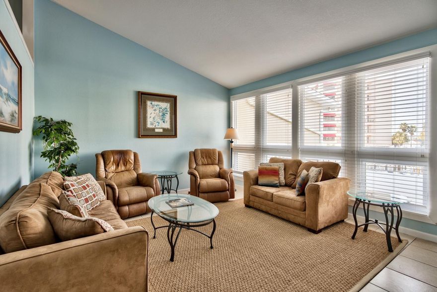 Comfort and Value! Premium Destin location! Attached boat slip! Quick beach access! Super low HOA fees! A great combination that sets this affordable beach property apart! This beautifully updated furnished townhouse on Holiday Isle is a super value, with a low HOA fee of only $225 a year. Boaters will enjoy exceptional convenience with the attached boat slip connecting you to a short canal and Destin harbor access and activities. Enjoy the beautiful white sand beach in the back yard, or the famous gulf side beaches only a few minutes walk away from the front door. You will love watching the views and harbor action from your spacious decks both front and back. This 3 BR 2 BA townhome with office and bonus room boasts an updated kitchen with new appliances and gas cooking. Improvements made in 2015/2016 including new HVAC, new RO water filtration system, new water heater, new garage door & electric opener, new carpeting, fresh paint and more. Plus the attached garage is perfect for storing your beach toys or golf cart. Boat or water taxi over to the activities of the thriving Destin Harbor, East Pass and Gulf access waterway with fishing, entertainment, bars, restaurants and shopping. Convenient to all that Destin has to offer. We invite you to view this turn-key furnished home on Holiday Isle in the heart of Destin. Owning a beach house should be fun and lower your stress, and this comfortable and affordable beach house with all the right advantages can do just that for you.