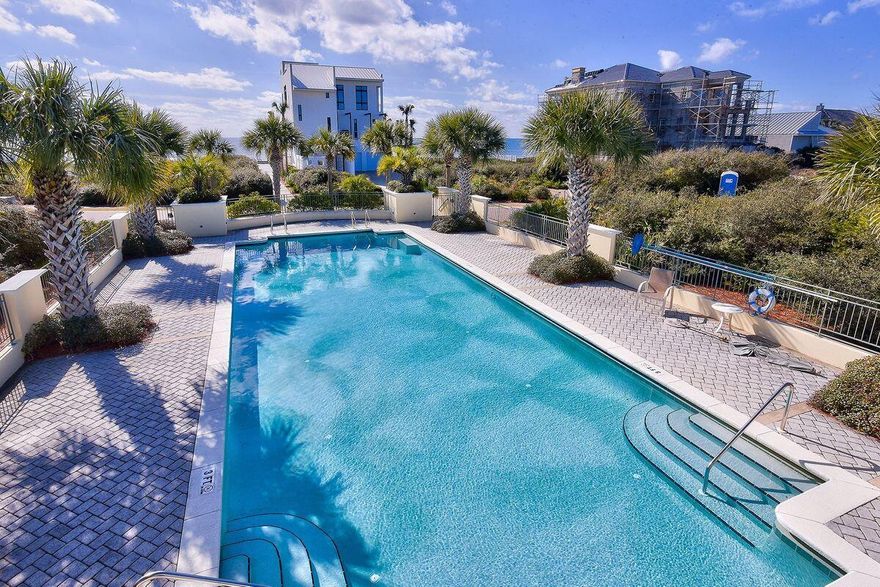 Heritage Dunes is an exclusive, gated beachfront community with lush landscaping, brick pavers and a short walk to the 250 ft of Heritage Dunes community beach. Prime location in Seagrove south of Scenic 30A between Seaside and WaterSound. This low density neighborhood contains only 30 home sites. Additional pluses include no build-out time as well as short term vacation restricted.