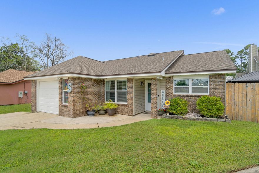 Multiple Offers Highest and Best by Noon 04/11/2022 .  Great neighborhood!  Located at the end of a cul-de-sac to enjoy the peace and quiet, this 3 bed/2 bath home has had lots of upgrades done over the past few years to include:  A new roof in 2015.  New windows in 2017.  A renovated kitchen with stainless steel appliances and new exterior siding done in 2018.  Wood look plank tile floors installed throughout the home in 2020.  Both showers/tubs were resurfaced in February of 2022, with updated vanities in both bathrooms as well.  French doors in the Master Bedroom.  Outside you will find a metal roof gazebo off the kitchen patio and a firepit in the private fenced backyard.