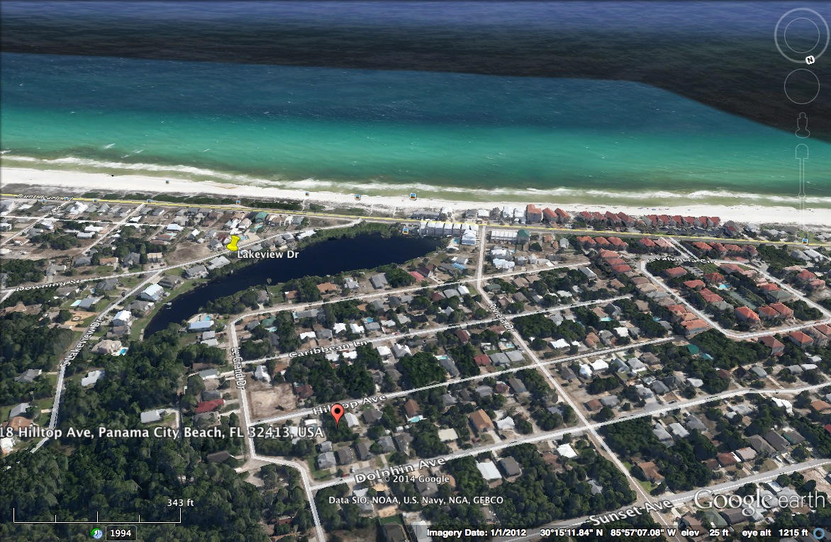 Great 50x110 lot on West End of Panama City Beach in Riviera Beach, just off Le Grand. Very desirable location about 3.5 blocks from beach and less than 10 minutes to 30A or Pier Park.