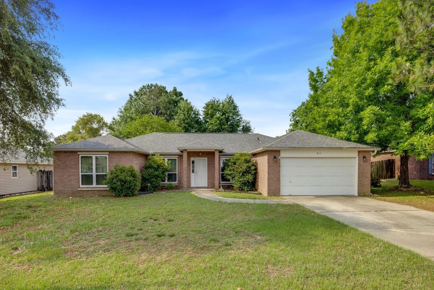 Seller is offering up to $10,000 for buyer to use for closing costs, prepaids or interest rate buy down at closing.This nice all brick home is move-in ready. The home features a large kitchen with plenty of cabinet space, a split floor plan, formal dining room, living room and family room. The main bath has a separate shower, double vanities, and 2 walk in closets. The home is situated on a flat lot with a privacy fence and back patio in an established neighborhood, The roof and HVAC were replaced in 2017.