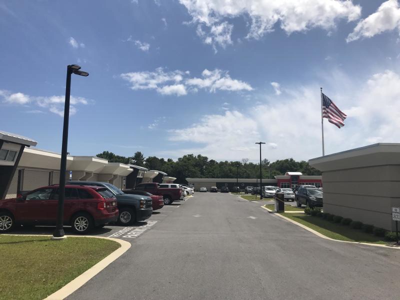Renovated executive office across the street from the County Services building in Shalimar and under 2.5 miles to the Eglin AFB main gate. Reception area, 5 offices, conference room, break room and restroom. 3 walls have been opened up however can be easily closed back to create private offices.