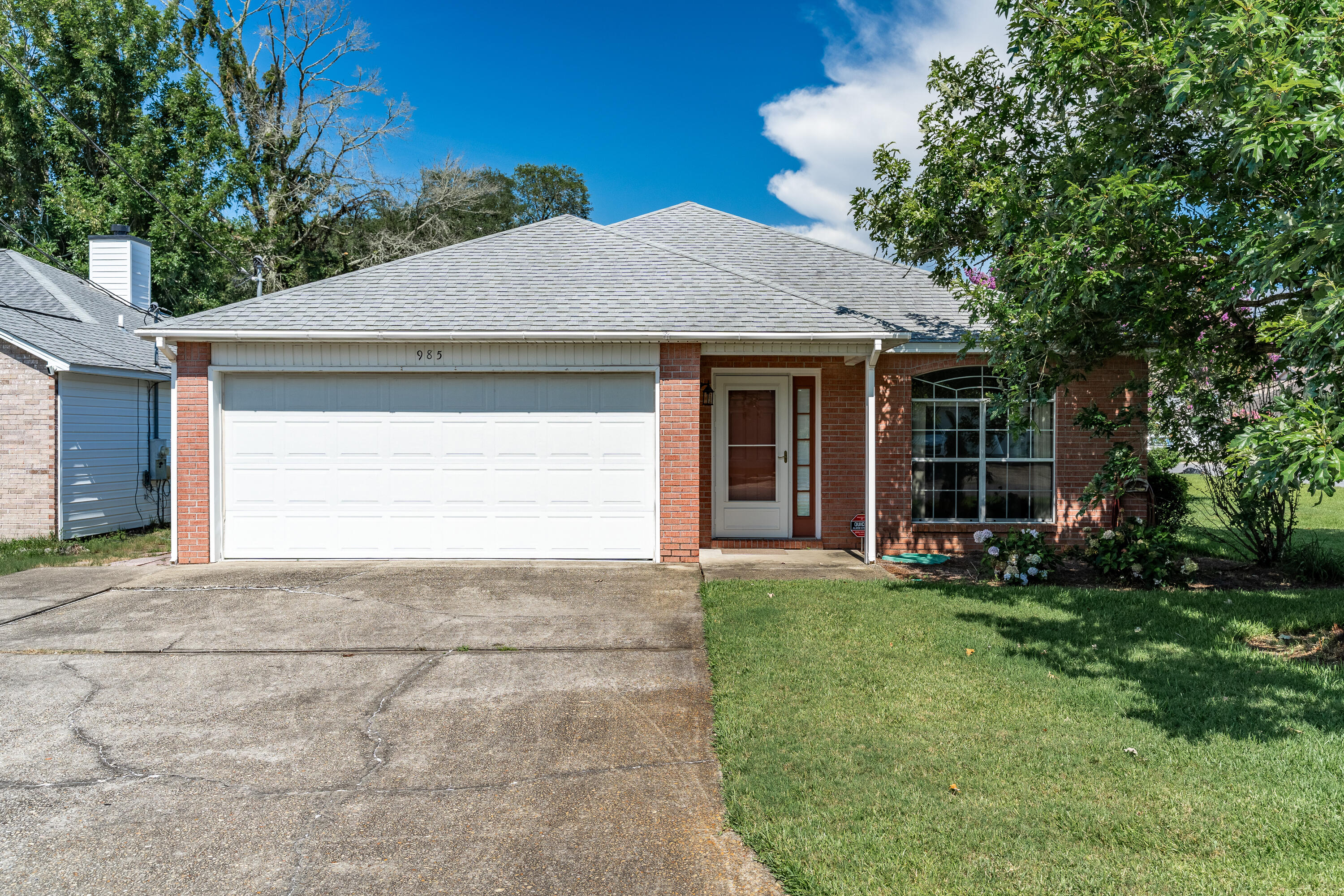 This charming 3 bedroom 2 bathroom home offers the perfect blend of comfort & convenience. The front door leads you into one of two spacious living areas, as you continue through the home you come into the second living space with a fireplace & an open floor plan that showcases the kitchen with granite counter tops & ample storage. The spacious primary bedroom features an en-suite with double vanity & a large walk-in closet. The other two bedrooms & additional bathroom are located on the opposite side of the home. Enjoy the Florida lifestyle in the enclosed Florida room or grilling out on the patio in the maturely landscaped backyard--perfect for entertaining or relaxing. Conveniently located just minutes from Hurlburt Field, Eglin AFB, shopping & dining. Roof 2020 HVAC 2020