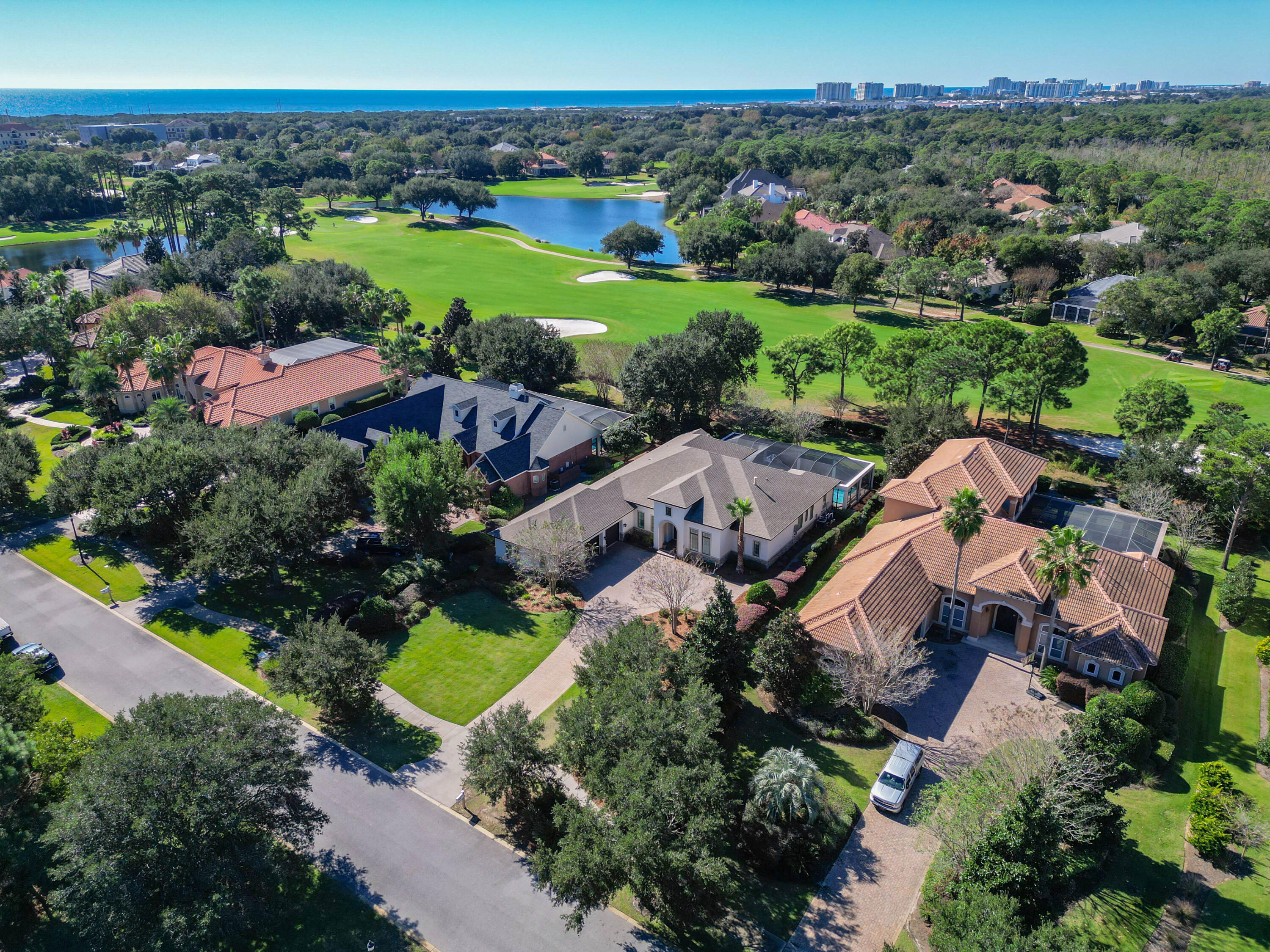 Luxurious Living Along the Emerald Coast!Nestled in the heart of Destin's premier gated community, this exquisite Arthur Rutenberg custom-built home offers the perfect blend of elegance, comfort, and convenience. Boasting 4 bedrooms, 3.5 bathrooms, and 3,332 square feet, this residence features an expansive floor plan with custom finishes that elevate every corner of the home.Step into the inviting formal dining room, then flow seamlessly into the open-concept living area highlighted by accordion patio doors that transform the outdoor patio and lanai into an extension of your indoor space. Entertain effortlessly in the outdoor kitchen while guests enjoy the sparkling pool and the lush golf course views beyond. Seller is offering $10,000 toward Buyer Closing Costs. Additional features include:
3-zone central HVAC system for personalized comfort.
Culligan water softening system and 2 Rinnai tankless water heaters.
Wired security on doors and windows for peace of mind. Integrated entertainment system entertaining. Located just minutes from the pristine beaches of the Emerald Coast and the bay, this golf cart-friendly community offers unmatched access to shopping, dining, and entertainment. With its large outdoor spaces, resort-style amenities, and proximity to everything Destin has to offer, this home is an unparalleled opportunity to enjoy coastal living at its finest.
Schedule your private tour today and discover your dream home!

