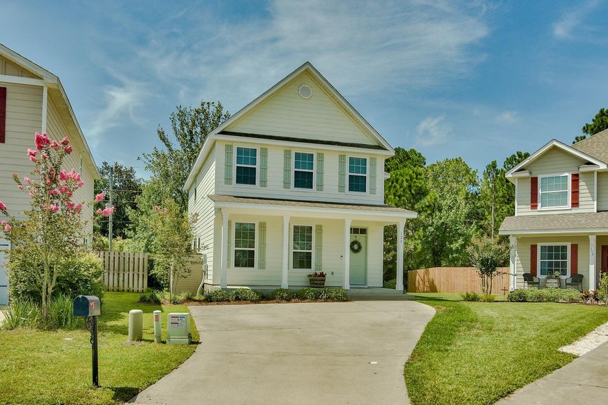 Welcome to the quiet neighborhood of Mosaic Oaks! This immaculate 3 bedroom 2 -1/2 bath home has been meticulously maintained by its original owner. Upon entering you will be welcomed by the open floor plan featuring wood floors that run throughout. An upgraded kitchen offers plenty of room for entertaining alongside the dedicated dining room and easy access to the oversized covered wraparound porch. The Master bedroom is sure to please offering plenty of room with its generously designed space.Mosaic Oaks is a quiet and safe neighborhood centrally located to the amenities of South Walton. From here, you are a short walk to the bay and an easy drive to the beaches along 30A, with schools and several restaurants within close proximity.