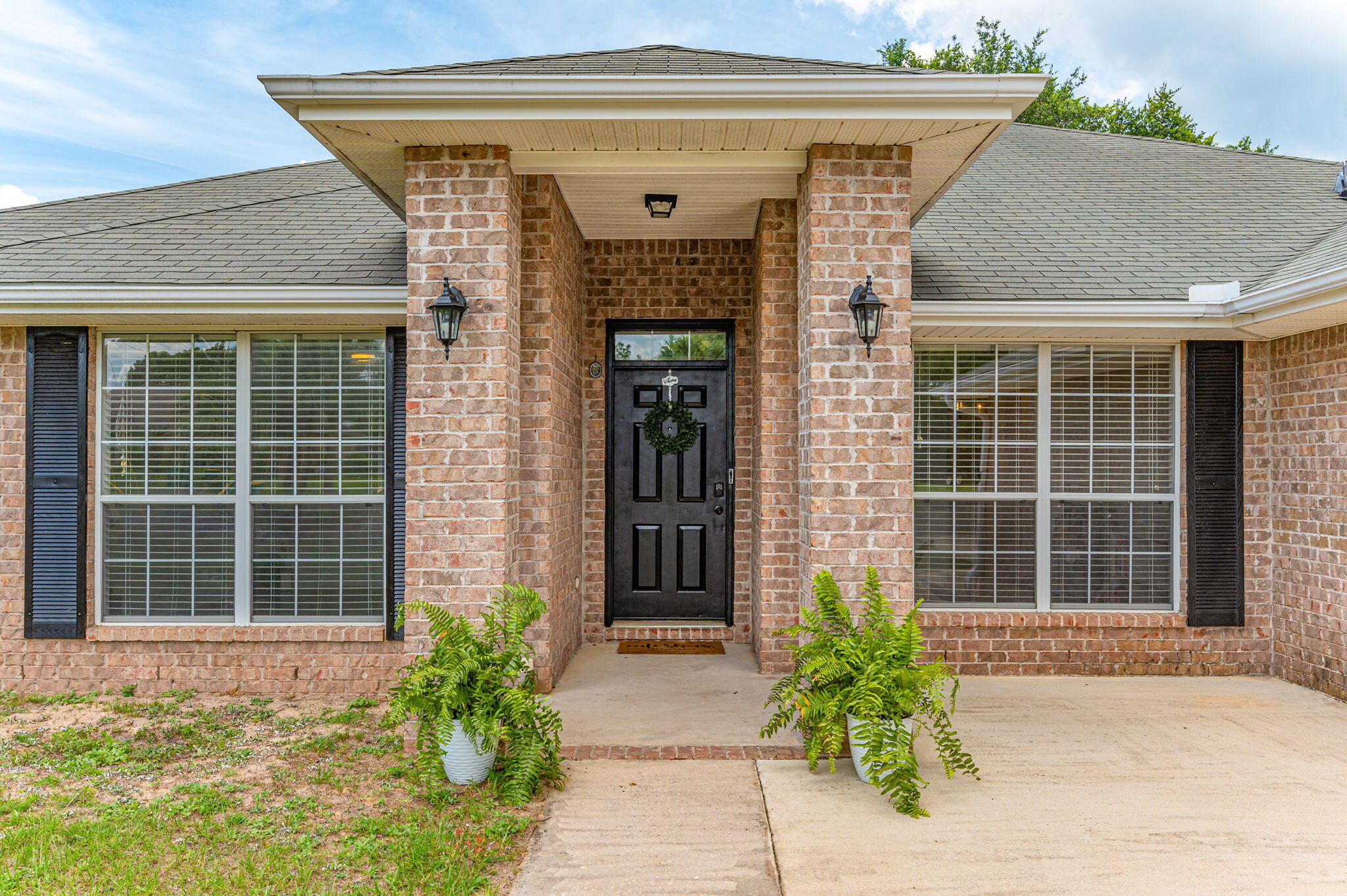 SELLERS ARE MOTIVATED!!! This beautiful 4 bedroom 2 bathroom brick home is on the South side of Crestview off PJ Adams in the Foxwood Subdivision. This home features a split floor plan and spacious bedrooms rooms. The primary suite is large with a great bathroom to relax in. The bathroom features a garden tub and separate shower, dual vanities and two oversized walk-in closets. The home has an office space as well as a formal dining room. The kitchen is an open and inviting space that is great for entertaining guests. Just outside you will find a large deck that overlooks the backyard that would be perfect for grilling or a variety of uses. Come see us today!