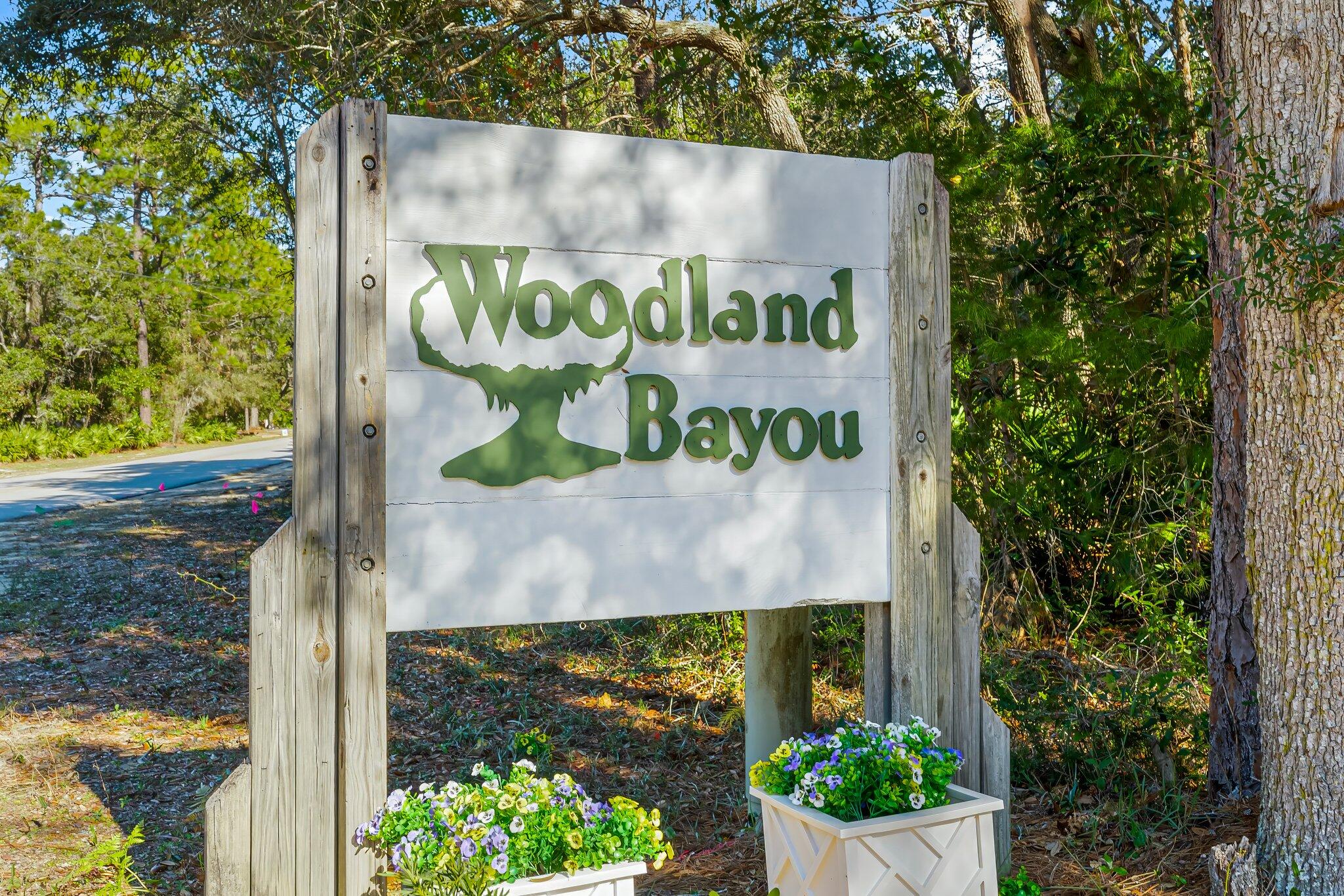 WOODLAND BAYOU ESTATES - Land