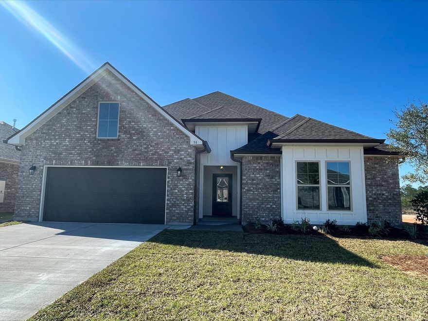 The SYCAMORE III G in The Bluffs at Lafayette community offers a 4BR, 2BA open design with flex space. Upgrades added (list attached).Special Features: separate vanities, garden tub, separate shower, and walk-in closet in master bath, kitchen island, walk-in pantry, boot bench in utility room, covered porches, crown molding, recessed lighting, ceiling fans, custom framed mirrors in baths, smoke/carbon monoxide detectors, landscaping, architectural 30-year shingles, flood lights, and more!Energy Efficient Features: tankless gas water heater, gas kitchen appliance package, vinyl low E windows, and more! Energy Star Partner.