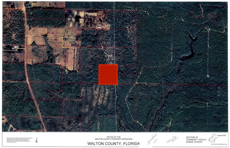Looking for Land in a Desirable Location? This property offers 10 acres located in Walton County, just off Co Hwy 83A.  The thick forest canopy stretches from corner to corner.  If privacy is what you are after, look no further.  A developer would have 10 acres to do with as he chooses.  Check out this track of land to develop, build or hold as future investment.