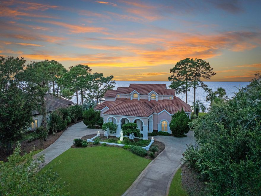 Bayfront Estate in Burnt Pine Unmatched Views and Endless Potential - Located on the Bay Estates Circle in the highly sought-after community of Burnt Pine, this exceptional bayfront residence offers sweeping panoramic views of the Choctawhatchee Bay. Situated on an expansive estate-sized lot, this home presents a rare opportunity to renovate and customize a waterfront retreat tailored to your vision. Step into a grand foyer that opens to an expansive living area and kitchen, all designed to capture the stunning bay views. The spacious layout is ideal for entertaining or simply enjoying the serene natural beauty from every angle. Enjoy the ultimate bayfront lifestyle with your private dock and dual recreational craft lifts, perfect for boating, boating, paddle boarding, or sunset cruises. There is ample room to add a custom pool in the bay front yard, making this home an entertainer's dream. A stately porte-cochere leads to two separate garages, offering convenience and architectural distinction. This is a truly one-of-a-kind property in one of the Emerald Coast's most desired neighborhoods ideal for the discerning buyer seeking location, space, and unlimited potential.
NOTE: photoshop used on some photos to demonstrate vacant rooms. Virtual tour is AI GENERATED, removing all contents.
As an introduction to the Sandestin lifestyle, we invite our new owners to explore amenities that make Sandestin special. The listing brokerage and seller(s) are presenting the buyer(s) of this property with (2) 90-minute rounds of Tennis court time, a golf foursome at one of our three championship courses, and a round of golf for up to four (4) players at the unrivaled Burnt Pine Golf Club.
Sandestin Golf and Beach Resort features more than seven miles of beaches and pristine bay front, four championship golf courses, 15 world-class tennis courts, a 226-slip marina, a fitness center, spa and celebrity chef dining. Shop, dine and play at the charming pedestrian village, The Village of Baytowne Wharf and more. Inside the gates of the resort, residents enjoy a balanced lifestyle of high-class living, spanning the 2,400 acres from the beach to the bay. Everything within the gates of the resort is accessible by golf cart or bicycle. The entire resort is interconnected by miles of pedestrian, bike and golf cart paths that weave through groves of live oaks, meandering past natural lagoons, fountains, man-made lakes, and meticulously landscaped fairways.


