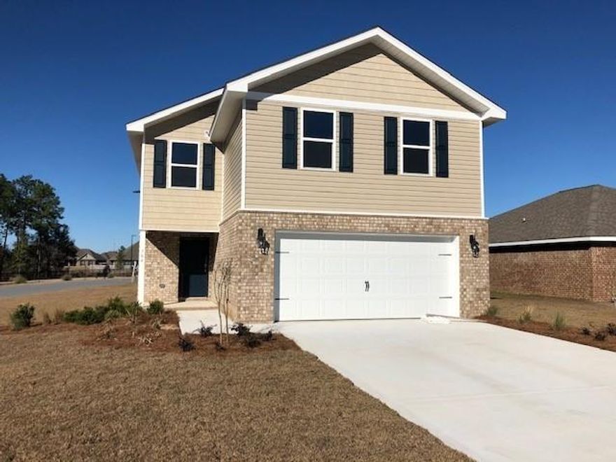 The Aisle is a great floorplan. The first floor features an open living and kitchen concept which is great for any type of family! The kitchen is open to the living room with a large kitchen island. The second floor hosts the large owners suite with a connected bathroom with a large 5' shower. There are an additional three bedrooms with the laundry upstairs which is great for convenience. Fabulous amenities in this beautiful open floor plan. Call today!