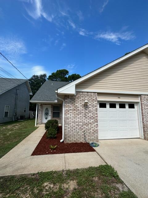 AVAIL: 8/16. S/D = $1795 - can be broken in 2 monthly installments if qualified. SMALL/MEDIUM SIZED PETS ALLOWED UPON OWNERS APPROVAL & W/ A NON-REFUNDABLE PET FEE. NEWER FLOORING INSTALLED IN BEDROOMS (LVP) & ON STAIRS (CARPET)- 2 YEARS AGO! New stainless fridge & stove/oven! All end units! Living room has cathedral ceilings - 17 foot tall. All 3 bedrooms have large walk in closets, ceiling fans & cable/phone hookups. Master downstairs, additional bedrooms upstairs for extra privacy. All electric! Home has an oversized 1 car attached garage with an auto opener. Open patio off back of home for relaxing/entertaining, partially privacy fencing between units for more privacy. Close & convenient to both FWB, Navarre, Hurlburt AFB, & beaches! YARD MAINTENANCE INCLUDED W/ THE HOA! WELCOME HOME!