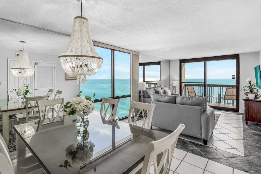 CORNER PENTHOUSE UNIT! Floor to ceiling walls of glass w/stunning Gulf views from almost every rm,  Gulf front master BR, already 65K YTD 2023 INCOME & recently PASSED structural inspection set this 18th floor penthouse aside from others!  Wake up to sound of crashing waves & enjoy your morning coffee on your large balcony while soaking in mesmerizing Gulf views.  After a morning swim in the pool, spend the day on your private beach.The newer:interior paint, kitchen w/large, flat eating bar & bathrooms provide a coastal feel.  5-6 yr old HVAC, HWH & appl's provide peace of mind. Offering fantastic amenities includIng private beach, w/ bch service rentals, indoor & outdoor pools, spa, kiddie splash pad, gas grills, game rm, gym, sauna & on-site restaurant, there's no reason to ever leave.