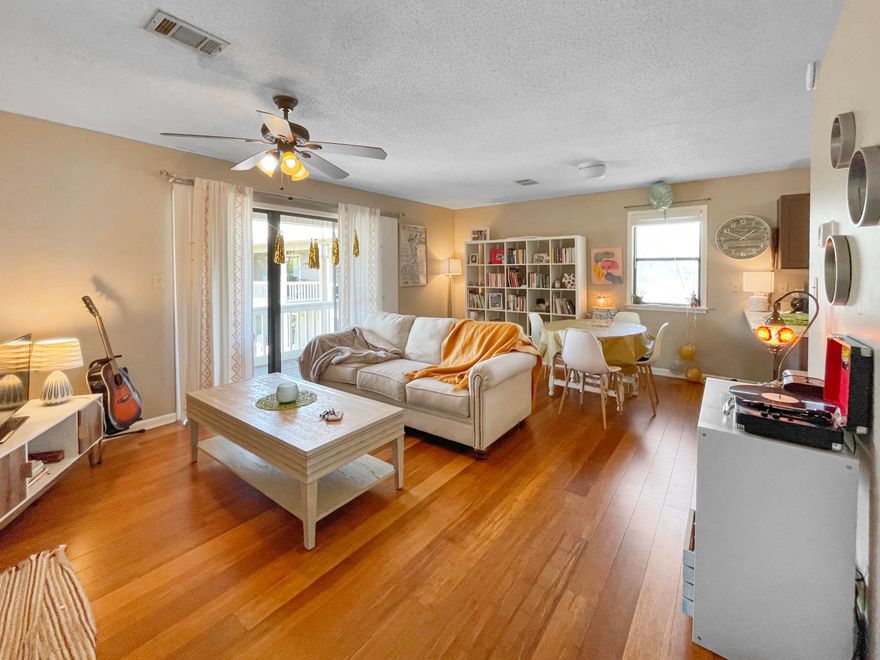 Adorable Seagrove condo ready for your personal touch!  This condo make a great vacation rental or long term rental investment. Less than a 5 minute walk to the beach or a 2 mile bike ride to Seaside, enjoy 30a living with many shops and restaurants to occupy your time between the surf and sun! This complex has 2 community pools, shuffle boards, community laundry and tennis courts.