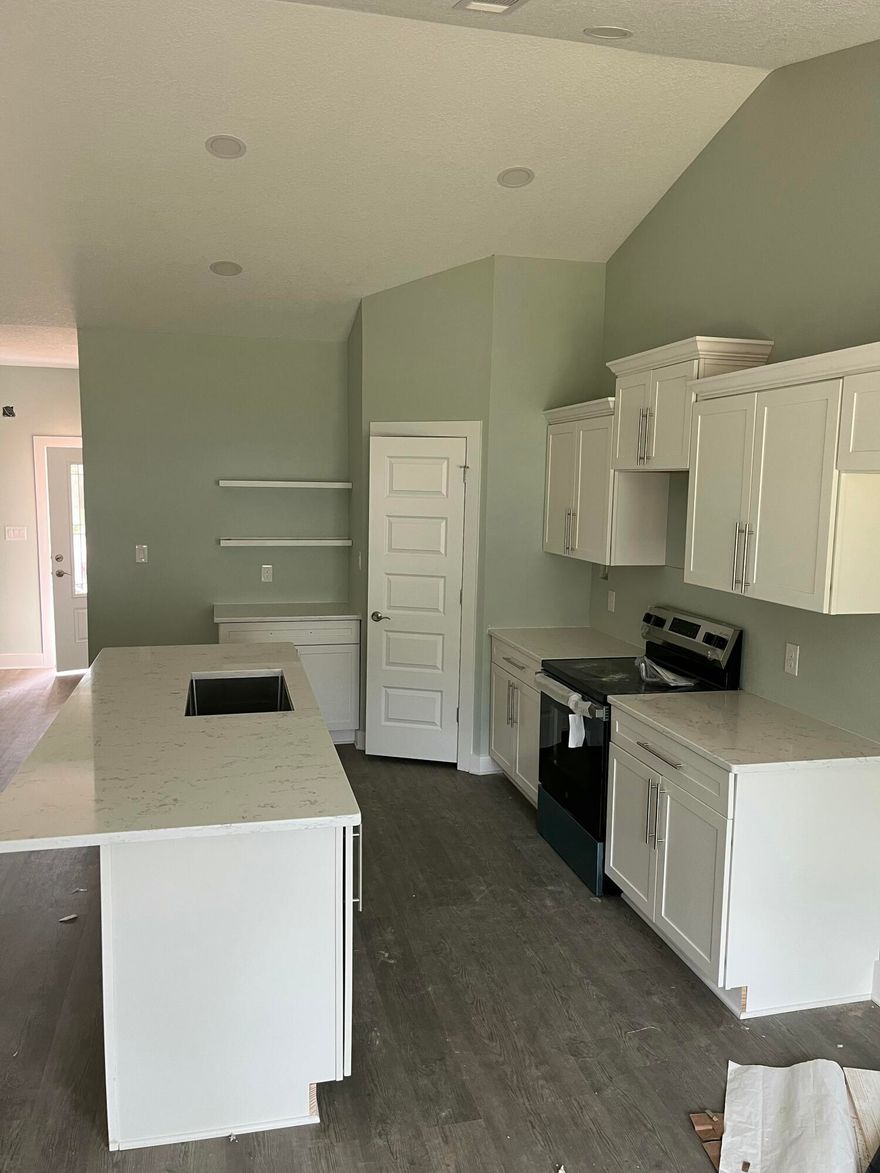 Under Construction. est. March completion. Stunning new construction home in Gulf Breeze, FL, will be move-in ready - minutes from the Beach! LVP Flooring with Carpet in the Bedrooms, Granite/Quartz tops, tiled master shower. This brand-new Hardie home offers the perfect blend of modern luxury and coastal charm. Just minutes away from pristine beaches and shopping.