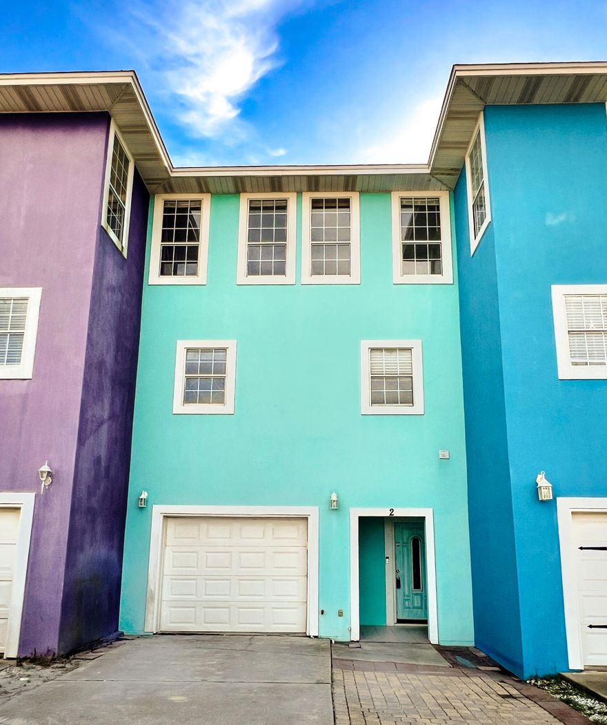 Sellers motivated! Welcome to Beautiful Navarre Beach Fl. Enjoy the Gorgeous Sunrise and Sunsets from your townhome on the canal! Water views on all 3 floors. No HOA! Granite counter tops through out, spacious tandem garage.  Walk or bike to restaurants, the pier, entertainment at Juana's or enjoy the beauty of the Gulf Islands National Seashore. Buyer acknowledges that the property is held as a leasehold, is subject to an annual lease fee  as well as real estate taxes. Title will transfer by assignment of lease and not by a deed. Please include this verbiage when submitting all offers. Investors don't miss this fantastic opportunity to own this amazing townhome on Navarre Beach! Priced to sell! Buyer to verify all dimensions.