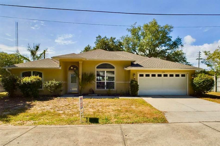 Introducing a 4-bedroom, 2-bathroom home in the desirable Kenwood area, complete with a brand-new roof installed on 2/14/24! This spacious stucco residence boasts a functional and inviting floor plan. Step inside to find a bright and airy great room featuring a striking 10-foot trayed ceiling, complemented by elegant crown molding and a cozy gas fireplace--perfect for entertaining or relaxing with family. The gourmet kitchen is a chef's dream, showcasing beautiful maple cabinetry, granite countertops, a convenient breakfast bar, and a central island that enhances both style and utility.Tile flooring in the kitchen, entryway, bathrooms, and dining room adds a touch of sophistication and easy maintenance. The primary suite is a true retreat, equ