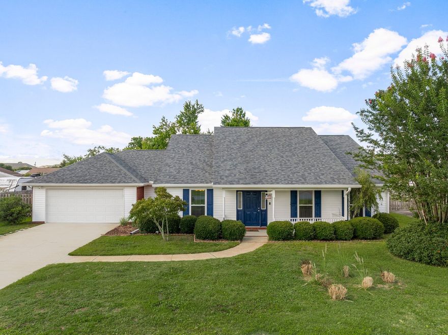Welcome to 3177 Wood Valley, a beautifully remodeled home offering 3 bedrooms, 2.5 bathrooms, and two versatile flex spaces perfect for a dining area and home office. Upon entry, you're greeted by a spacious living room with vaulted ceilings and a cozy wood-burning fireplace, creating a warm and inviting atmosphere. The updated kitchen showcases quartz countertops, stainless steel appliances, white, soft-close cabinetry, and a classic white subway tile backsplash.Just off the kitchen is a conveniently located half bath, ideal for guests. Quartz countertops and upgraded cabinetry continue in both the primary and guest bathrooms. The laundry room, located near the kitchen, features custom shelving for added storage, and the washer and dryer will convey with the home. The primary suite is a private retreat overlooking the backyard, complete with an updated ensuite bathroom featuring a soaking tub, walk-in tiled shower, and a spacious walk-in closet. 

Additional improvements include a newer interior HVAC unit (2019), exterior unit (2018), water heater, luxury vinyl plank flooring throughout, and a roof replaced in November 2018. 

Outdoor living is just as impressive with a large 42' x 9' covered patio and a fully fenced backyard, offering privacy and space to relax or entertain. A 12' x 20' shed provides ample storage for tools and lawn equipment. This home also includes storm shutters, a two-car garage with custom storage, and an oversized driveway.

With no HOA and situated on a generous .28-acre lot, this home offers both freedom and convenience. Located close to dining, shopping, and within walking distance to Dollar General, it's the perfect blend of comfort and accessibility. Schedule your private showing today.