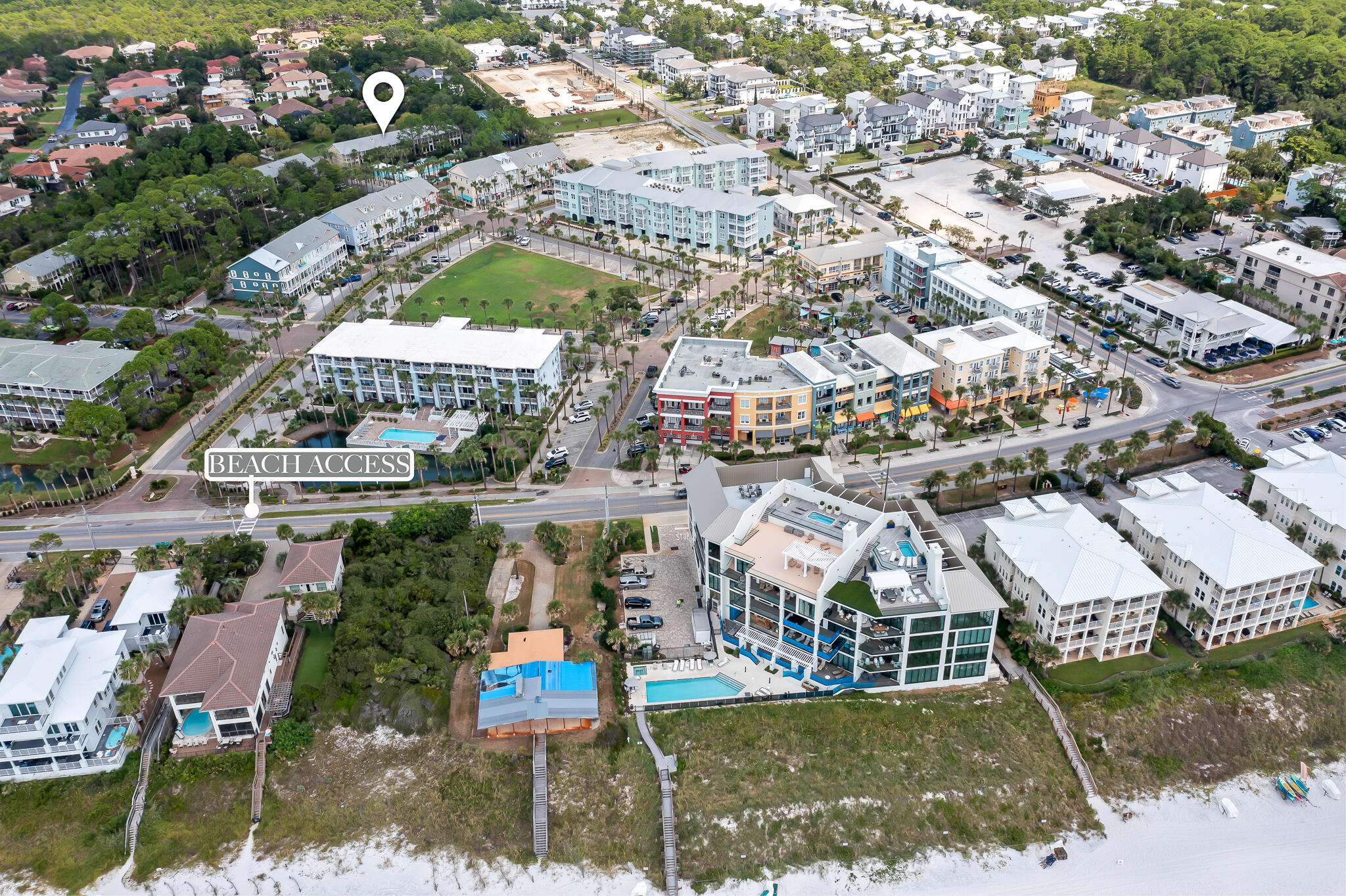 Gulf Place Courtyard - Residential