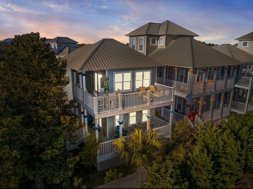 Lowest-Priced Gulf-View Property South of 30A | Proven Income ProducerWelcome to Turtle Sundae -- a beautifully furnished 3-bedroom, 3-bath beach retreat with Gulf views and direct access to Scenic 30A. Located on the quiet west end, this turnkey home is an exceptional opportunity for investors, generating over $100,000 in rental income in both 2023 and 2024, with approximately $89,000 already booked for this year.The home is currently undergoing a professional deep cleaning and features brand new living room furniture, ensuring it is move-in or rental-ready. Inside, the open-concept layout includes a chef's kitchen, spacious living and dining areas, and multiple balconies with Gulf views.The main level includes two large bedrooms, including a serene primary suite complete with a spa-inspired bathroom and private balcony. Just steps from the beach, dining, and shopping, this property offers both prime location and strong rental performance.

Fully furnished and professionally maintainedthis is a rare opportunity to own a high-performing, income-producing home in one of 30A's most desirable locations.